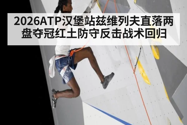 2026ATP汉堡站兹维列夫直落两盘夺冠红土防守反击战术回归